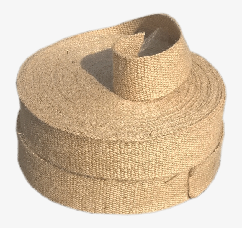 Hessian Strips / Ties ) Per Meter 50mm Wide - Hay, transparent png download
