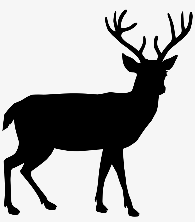 Download Png - Deer Silhouette Clipart Png, transparent png download