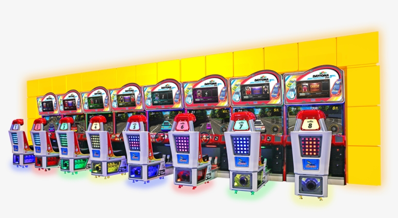 Sega Also Sent Along This New Image Showing The 8-player - Metro City International Raceway Daytona Championship, transparent png download