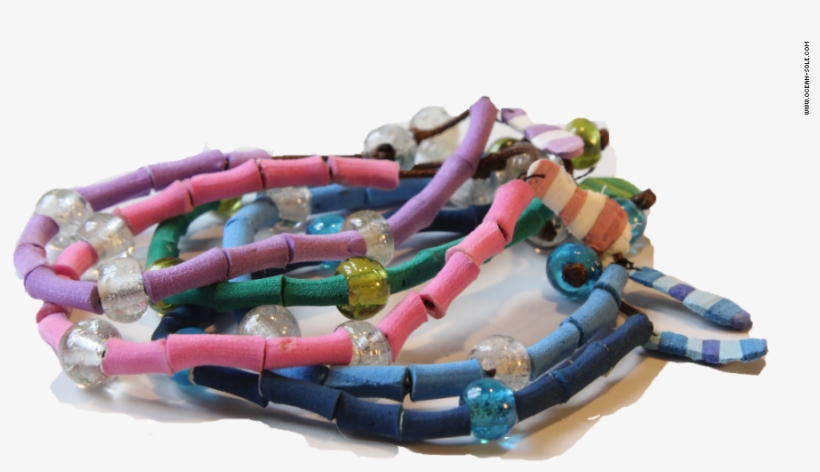 Ocean Sole Aims To Recycle 400,000 Flip-flops A Year - Bracelet, transparent png download