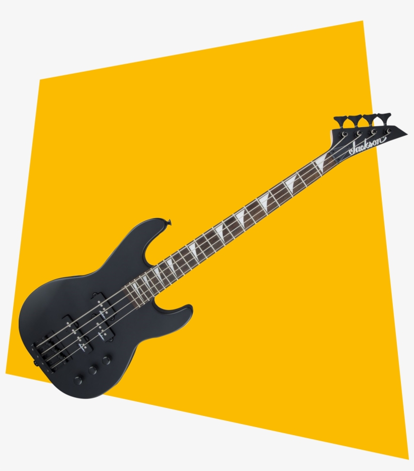Jackson Js1x Cb Concert Bass Minion In Satin Black - Bass Guitar, transparent png download