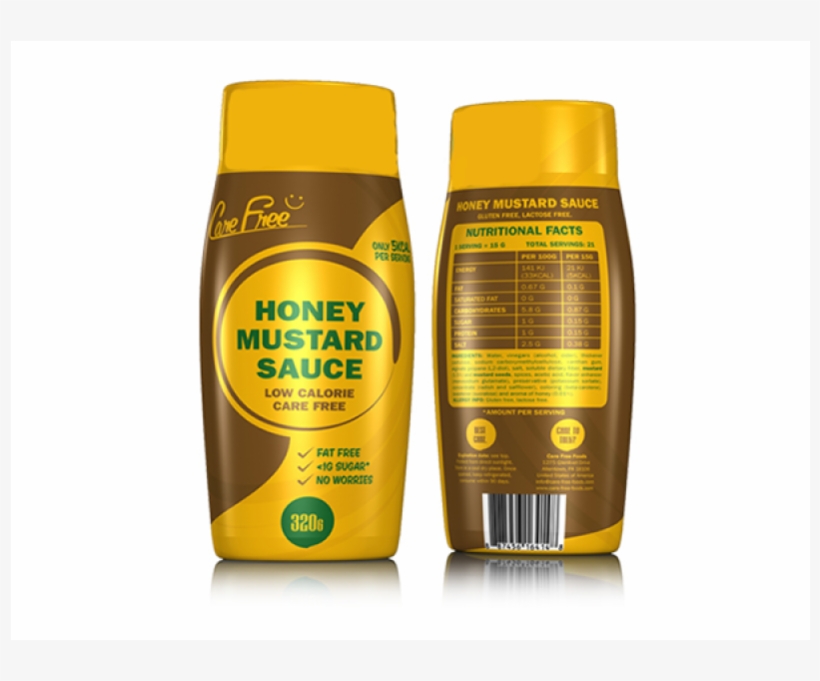 Honey Mustard Sauce - Care Free Sauces, transparent png download