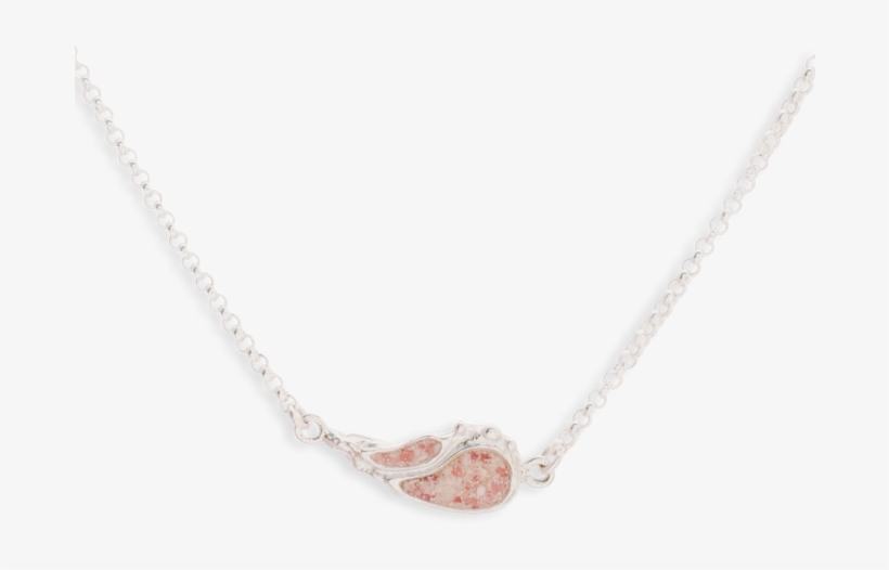 Impasto Medium Brush Stroke Inline Necklace - Chain, transparent png download