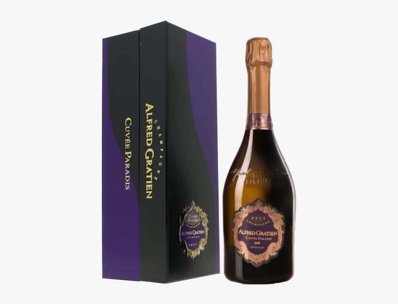 5 Champagne Alfred Gratien Cuvée Paradis - Alfred Gratien Cuvee Paradis Brut 2008, transparent png download