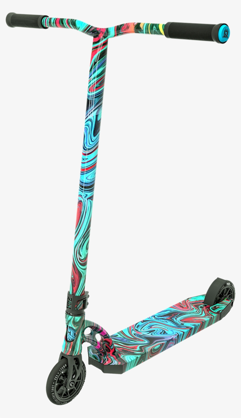 Vx8 Extreme Scooter Swirls - Madd Gear Scooter Vx8, transparent png download
