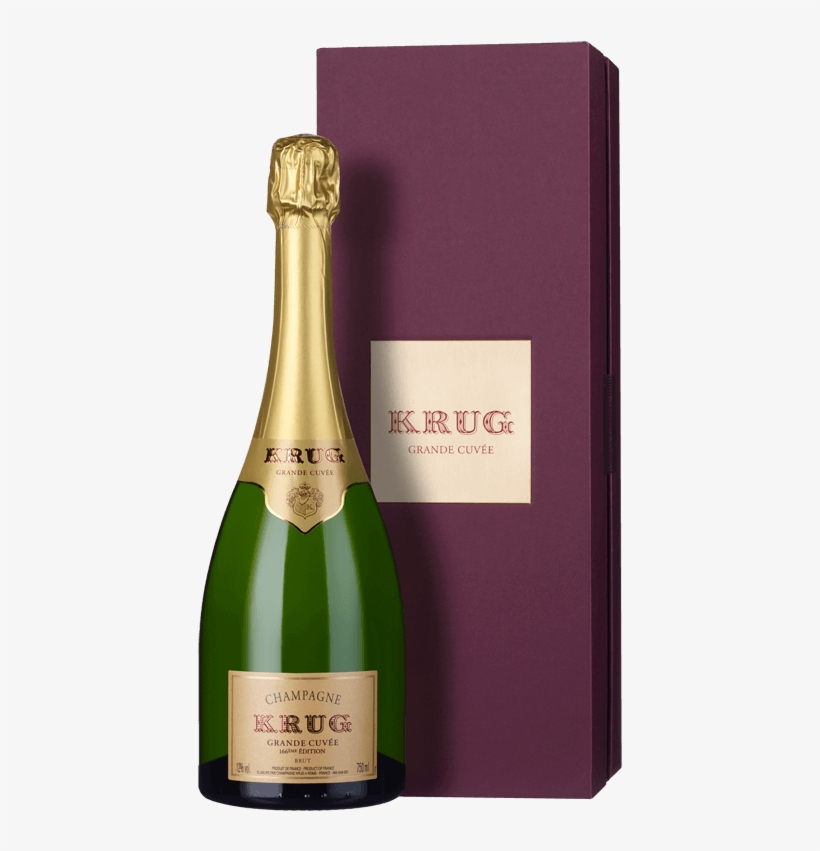 Champagne Krug Grande Cuvée Édition 166 Nv - Champagne, transparent png download