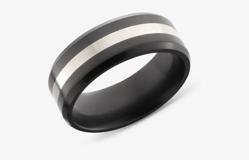 Elysium Titalnium Black Rings, Black Wedding Rings, - Wedding Ring, transparent png download