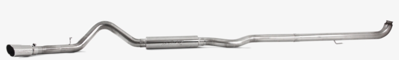 4" Down Pipe Back, Single Side, T409, 2001-2007 2500/ - Exhaust System, transparent png download