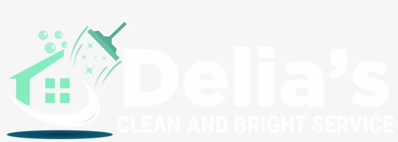 Delia's Clean And Bright Service - Graphic Design, transparent png download