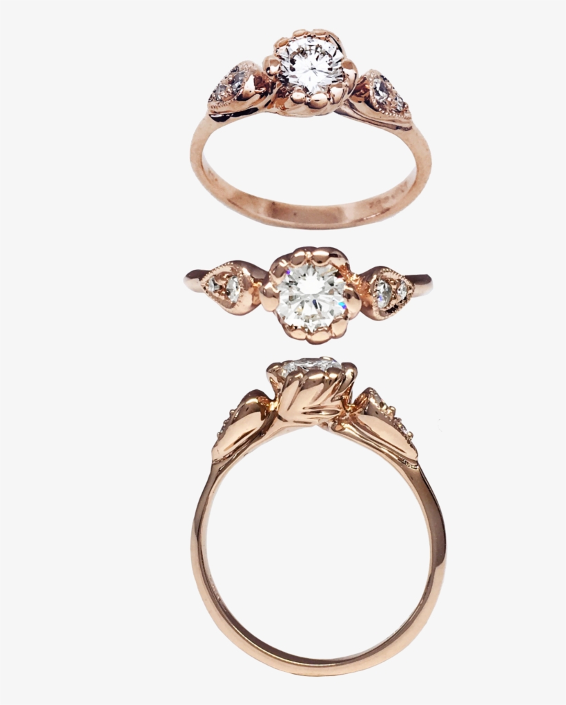 Custom Engagement Rings And Custom Wedding Rings Made - Meaningful Engagement Rings, transparent png download