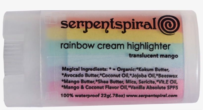 Rainbow Cream Highlighter ~ Translucent Makeup Stix - Peach, transparent png download