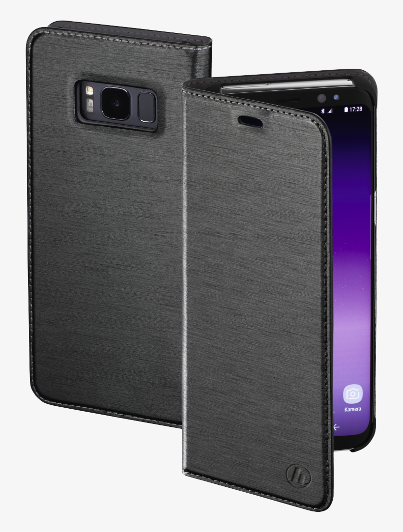 "slim" Booklet For Samsung Galaxy S8, Dark Grey, transparent png download