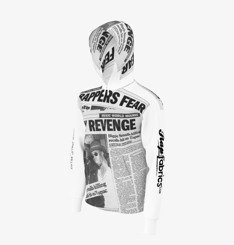 Load Image Into Gallery Viewer, Newspaper Hoodie - Hoodie, transparent png download