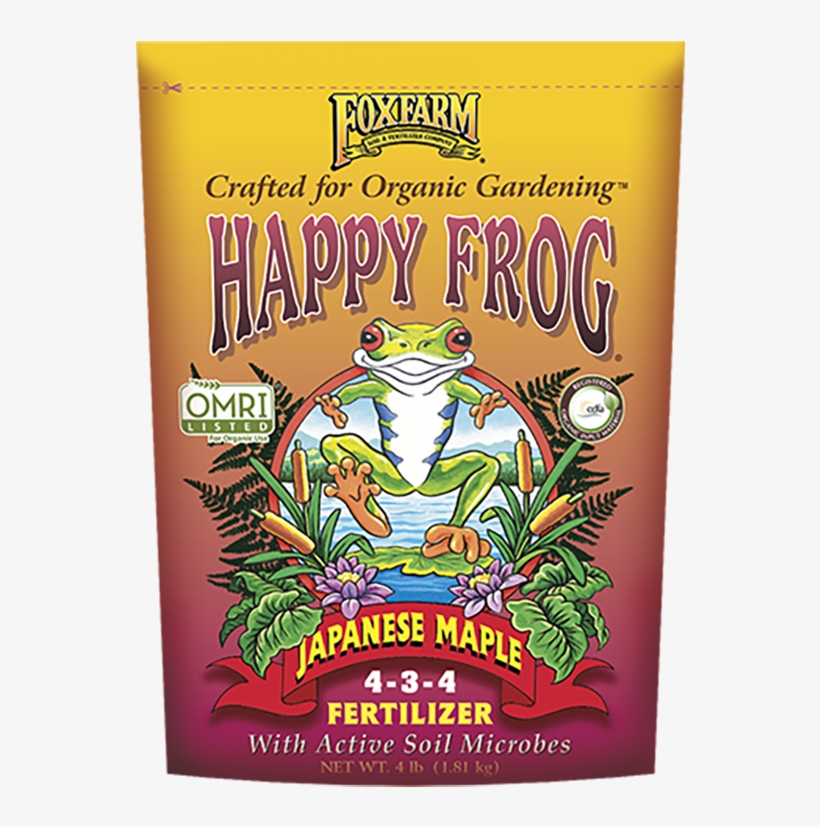 Happy Frog® Japanese Maple Organic Plant Fertilizer - Foxfarm Happy Frog Japanese Maple Fertilizer, transparent png download