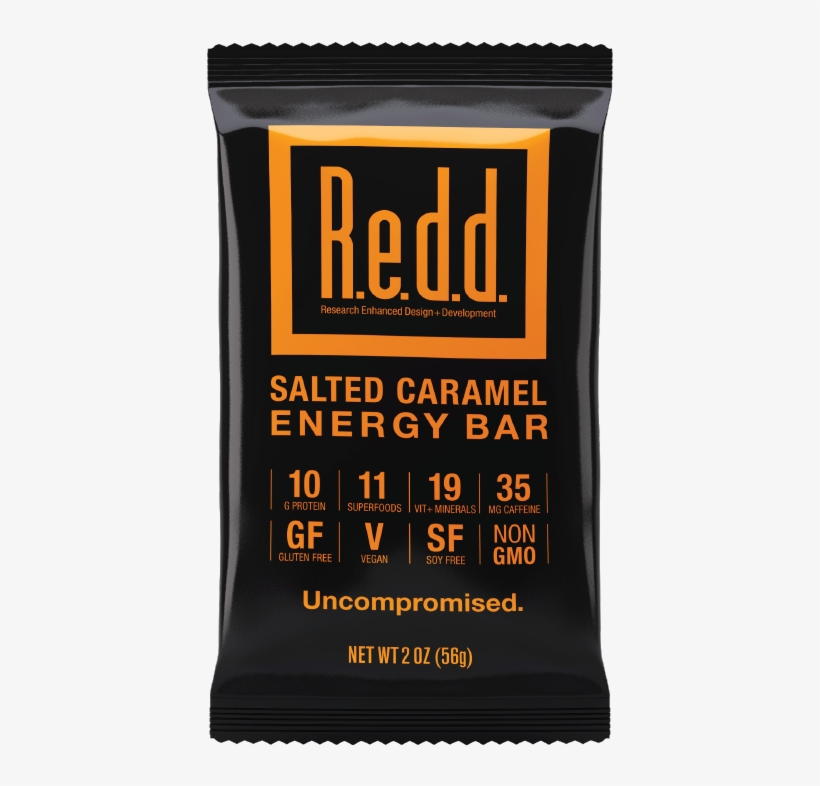 Redd Salted Caramel Energy Bar - Redd Energy Bars, transparent png download