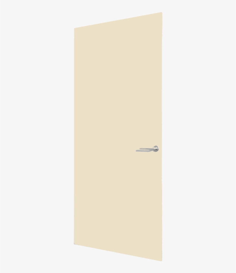Painted Door In The Color Ral-1013 - Construction Paper, transparent png download