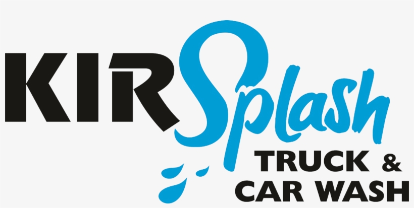 Kirsplash Truck & Car Wash Logo - Graphic Design, transparent png download