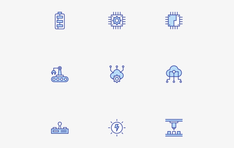 Robotic - Pattern, transparent png download
