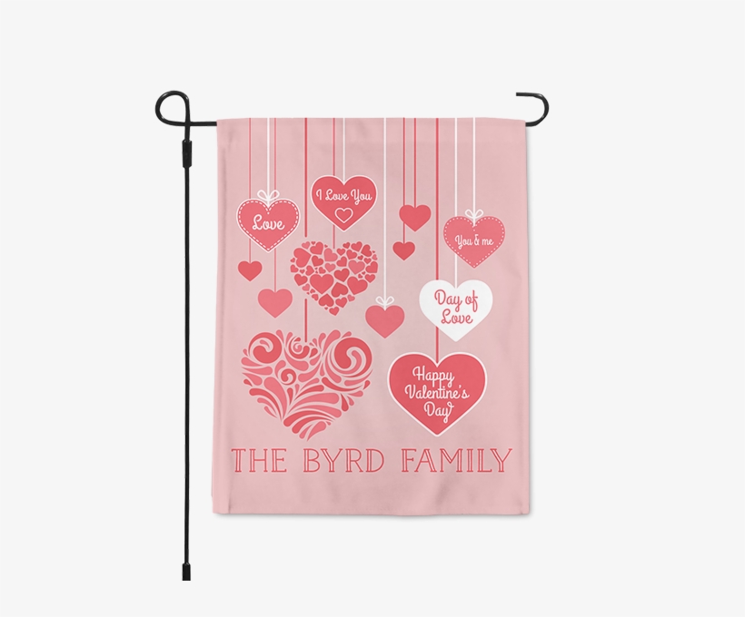 Falling Hearts Garden Flag - Loves Redmi 6, transparent png download