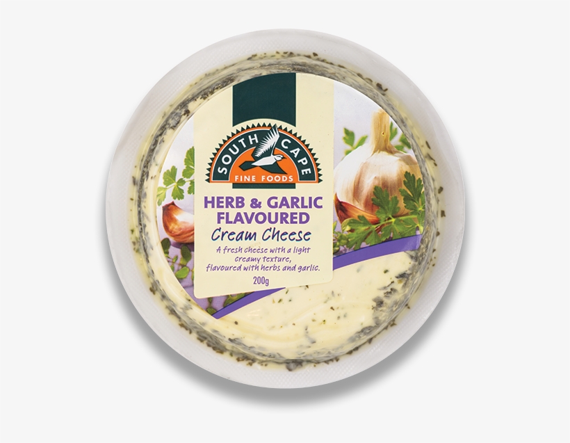 Garlic Cream Cheese - Garlic And Chives Cheese, transparent png download