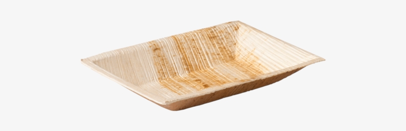 Biodore® Plate, Rectangular, Palm Frond, 17x12cm, - Plywood, transparent png download