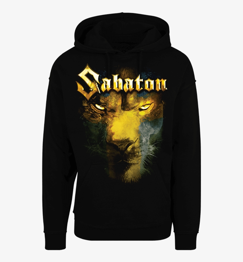 Lejonet Fran Norden Sabaton Nonzip Hoodie Frontside - Sabaton Shirt, transparent png download