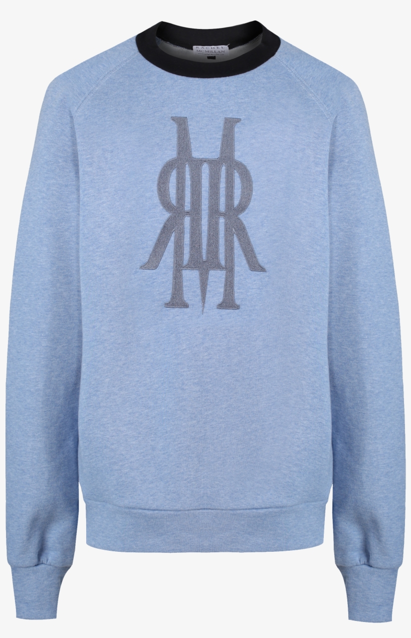 Unisex Organic Cotton Sweatshirt Light Blue - Long-sleeved T-shirt, transparent png download