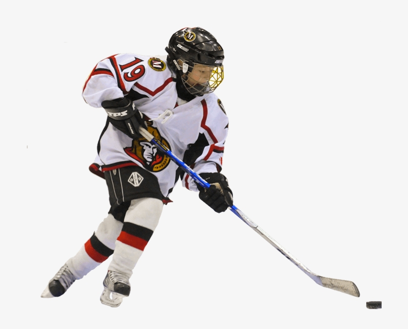 Atom Hockey Player - College Ice Hockey, transparent png download