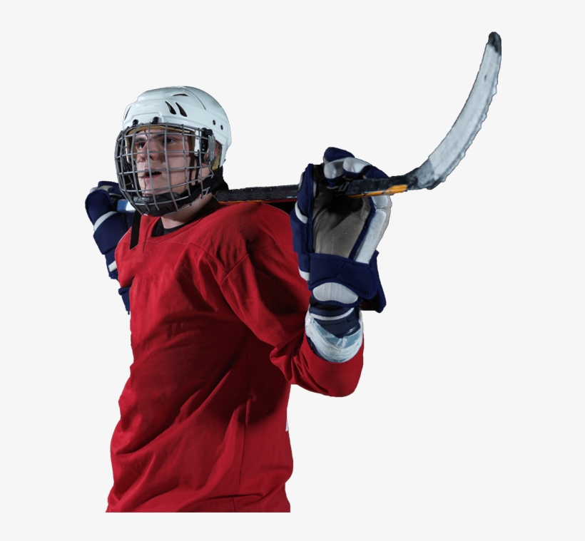 Transparent Hockey Player - College Ice Hockey, transparent png download