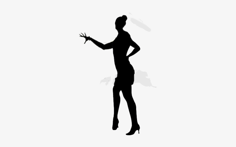 Nicole Lazo Sacramento Salsa Instructor - Silhouette, transparent png download