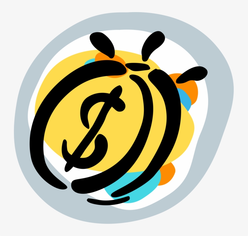 Vector Illustration Of Valuable Metal Coins As Medium - Illustration, transparent png download