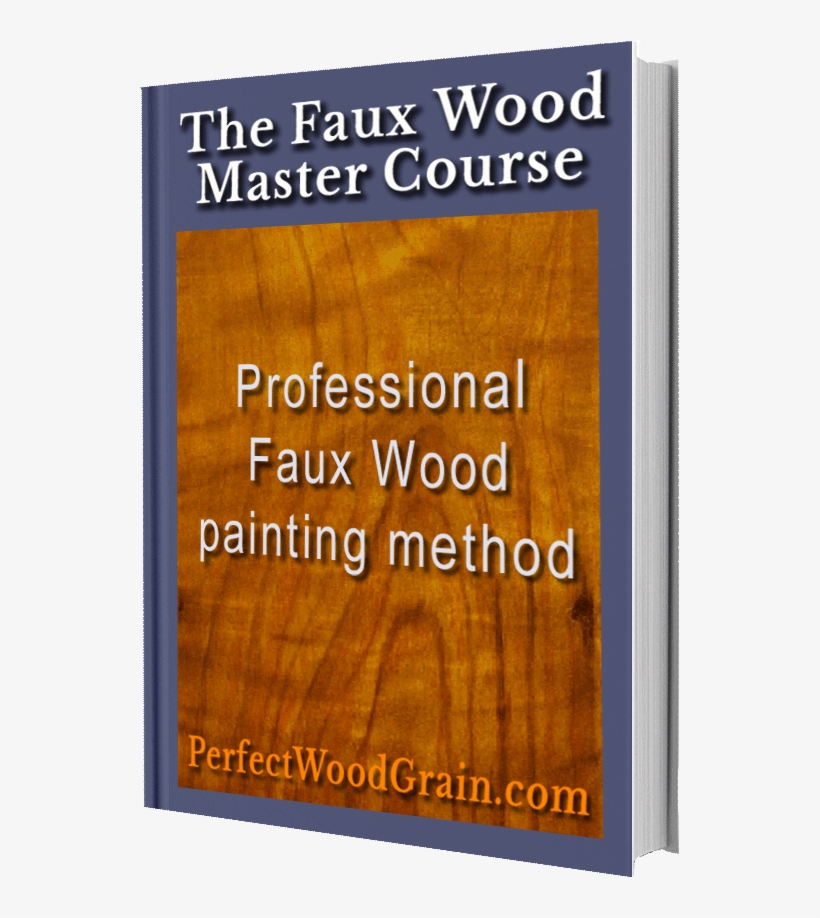 Perfectwoodgrain Faux Wood Master Course Cover Image - Poster, transparent png download
