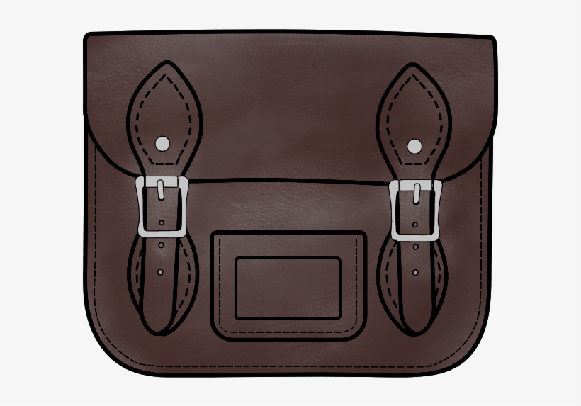 5-inch Festival Satchel In Premium Walnut Leather - Messenger Bag, transparent png download