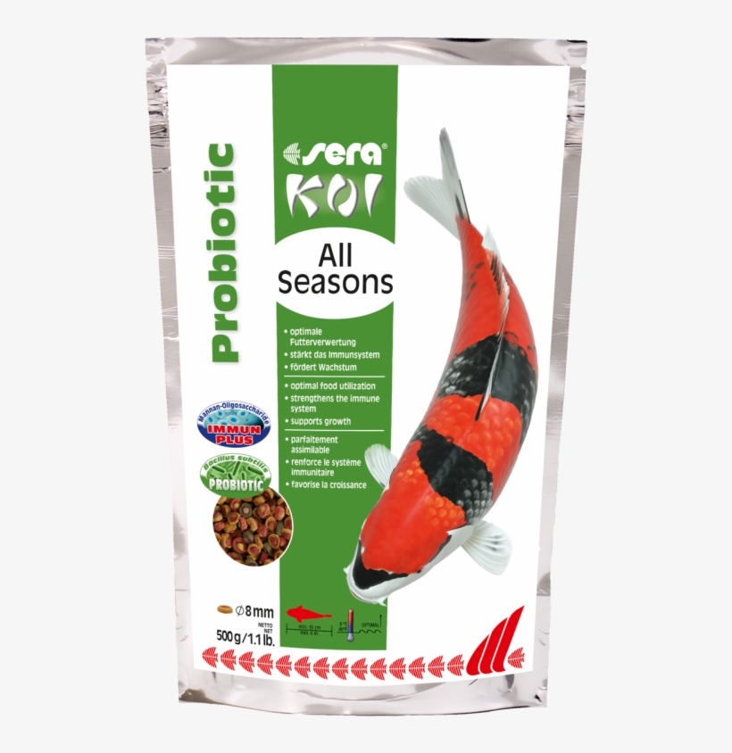 Sera Koi All Seasons Probiotic Ean - Sera Koi All Seasons Probiotic, transparent png download