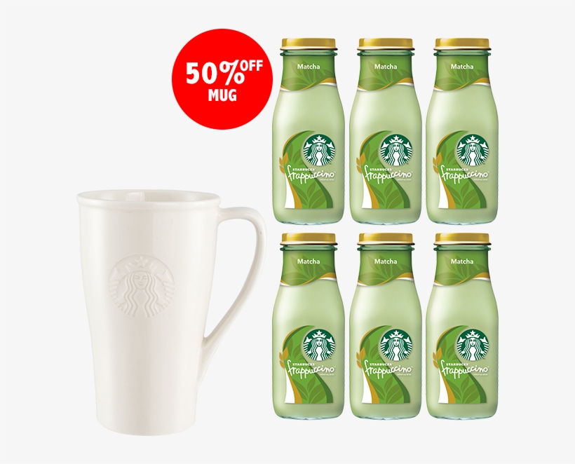 Purchase 6 Bottled Frappuccino Get 50% Off For Starbucks® - Starbucks Bottle, transparent png download