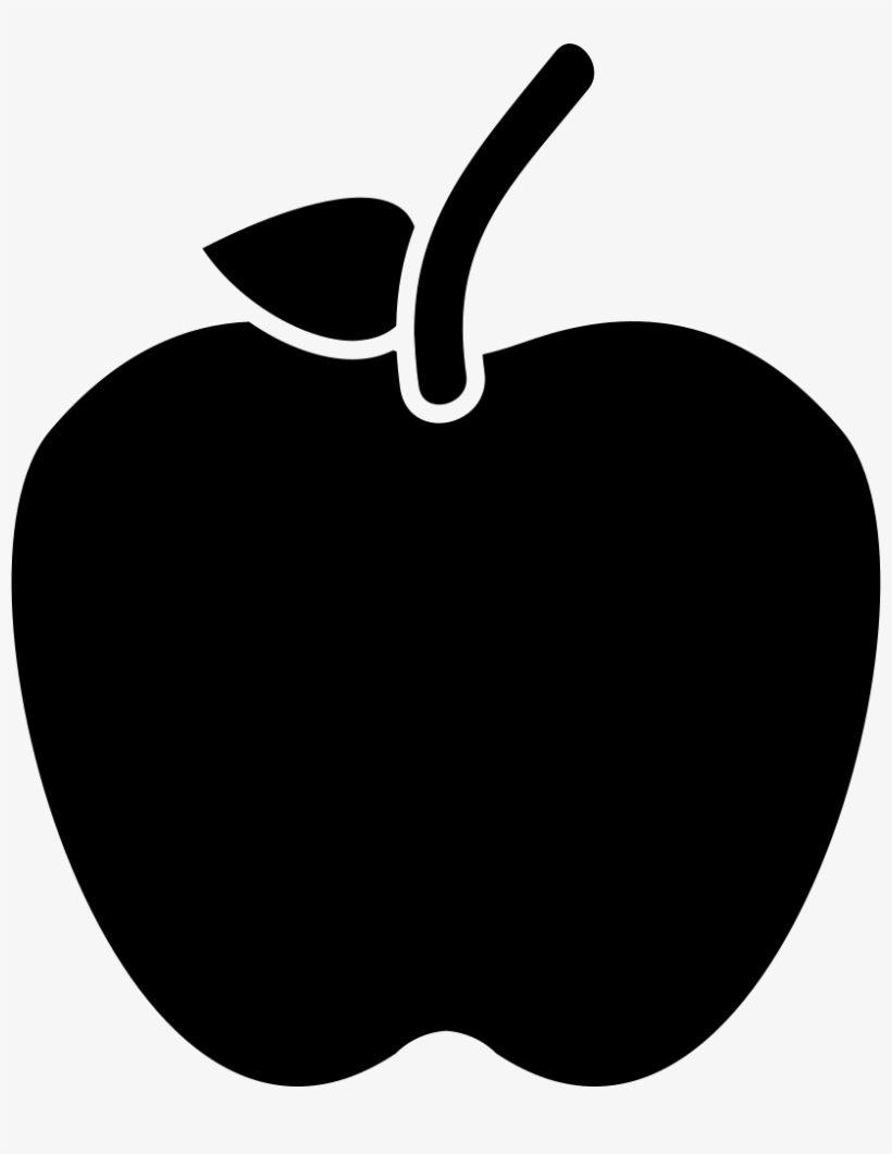 Apple Leaf Png Black And White - Bomba Anarquista, transparent png download