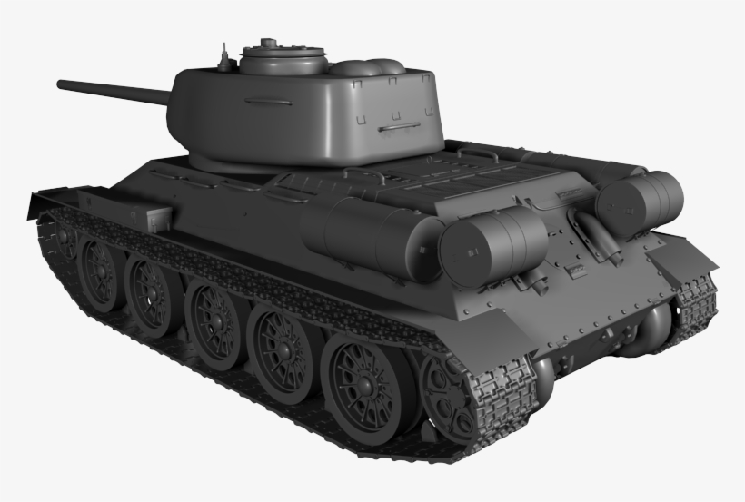 Highpolyrender002 - Churchill Tank, transparent png download