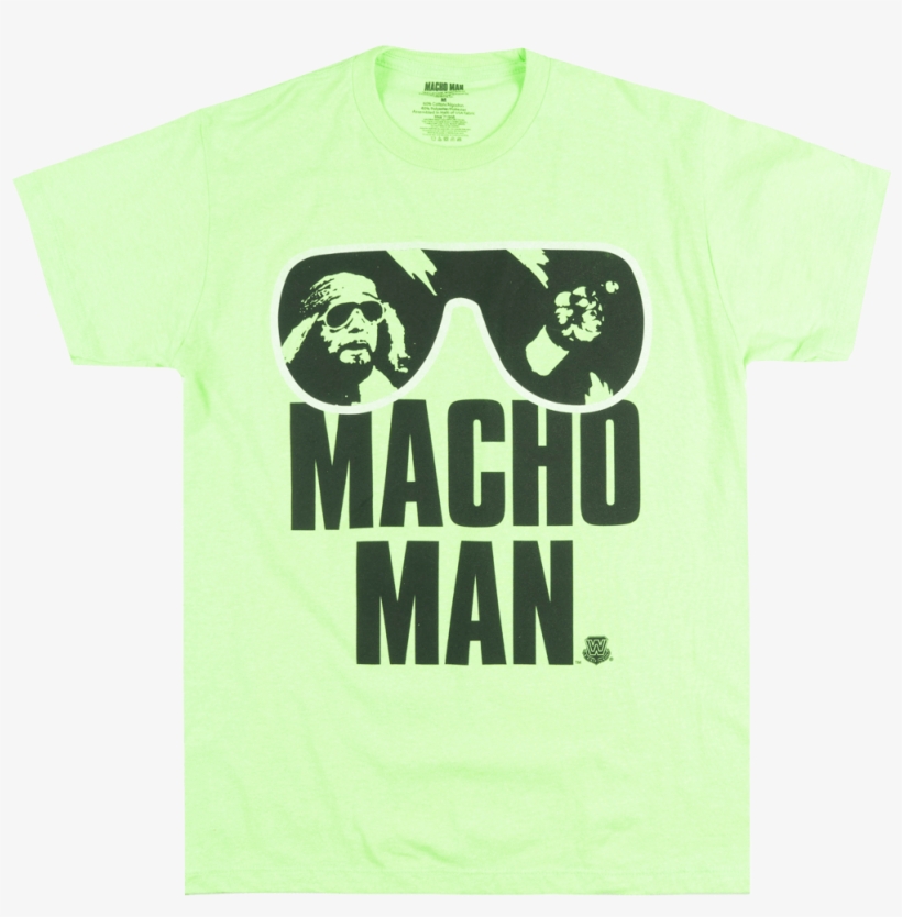 Wwe Macho Man Tshirt Randy Savage Wrestling Tee Licensed Graphic