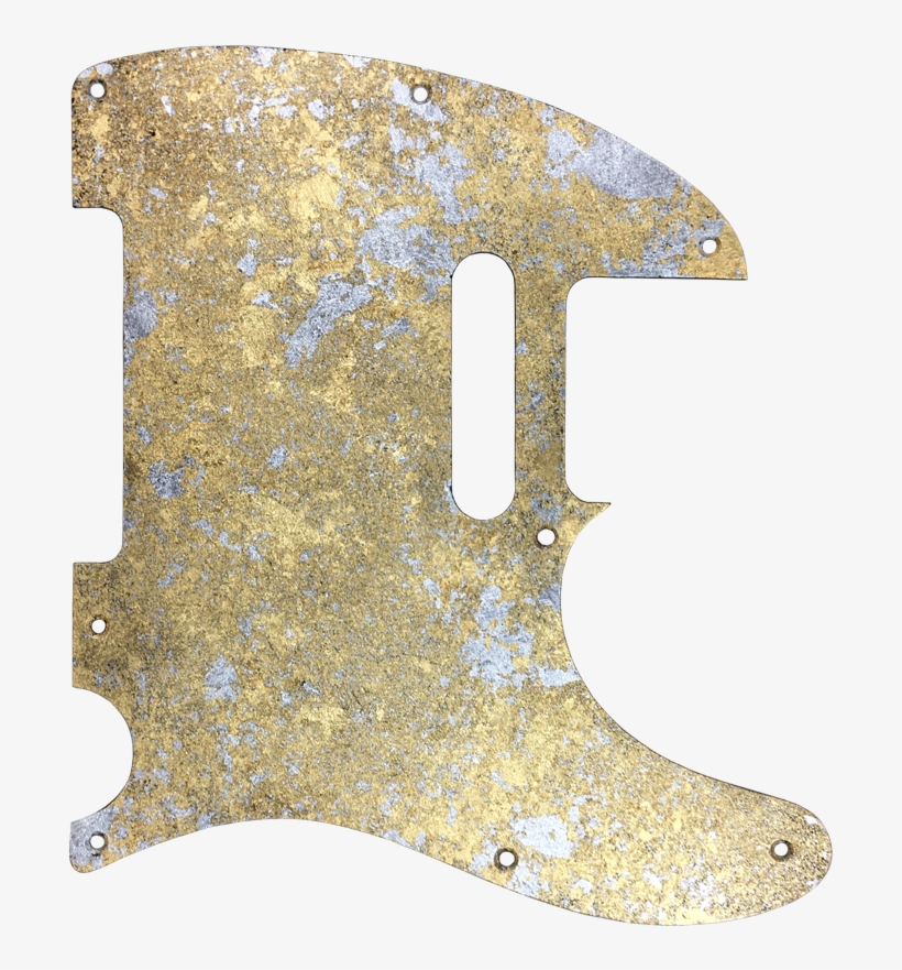 Metallic Impressionist Mars Pickguard Gold/silver - Tool, transparent png download