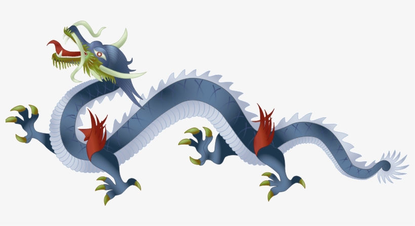 Bluedragon-2 - Vietnamese Dragon Clipart, transparent png download