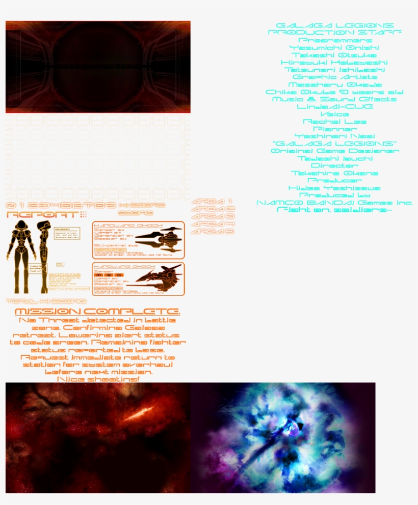 Click For Full Sized Image Results Screen & Credits - Graphic Design, transparent png download