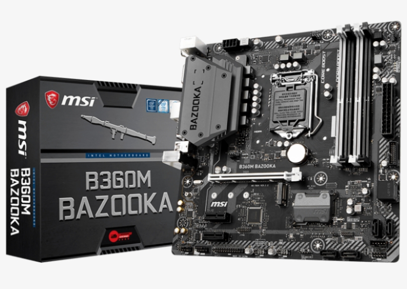 Msi B360m Bazooka, transparent png download