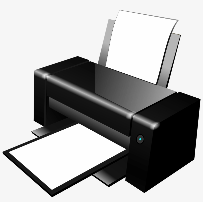Clip Art Transparent Download Printer Clipart - Printer Png, transparent png download