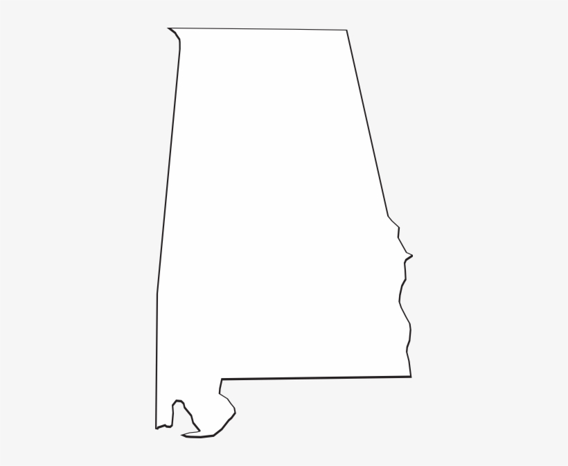Small - Alabama Silhouette Png Black, transparent png download