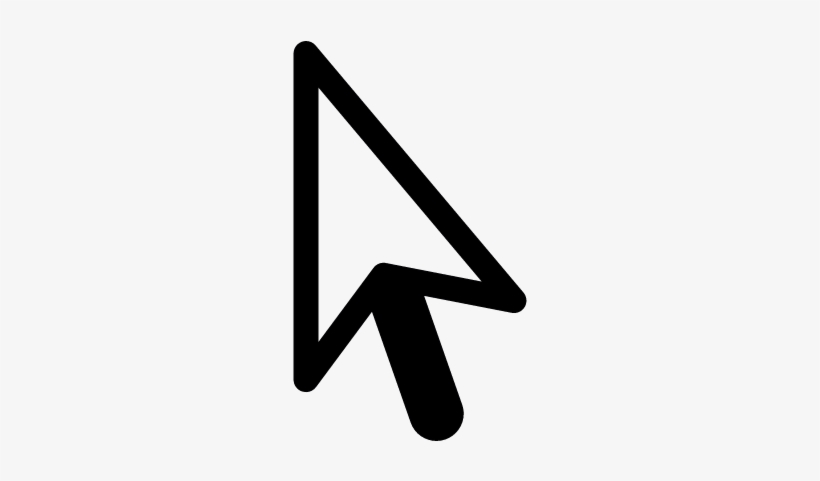 Computer Mouse Cursor Vector - Raton De Ordenador Png, transparent png download