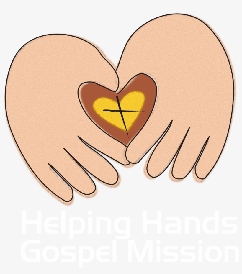 Helping Hands Gospel Mission - Heart, transparent png download