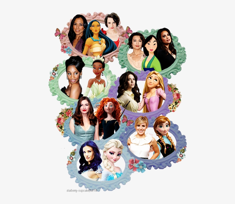 Disney Rapunzel Ariel Jasmine Aurora Cinderella Pocahontas - Kristen Bell Mandy Moore, transparent png download