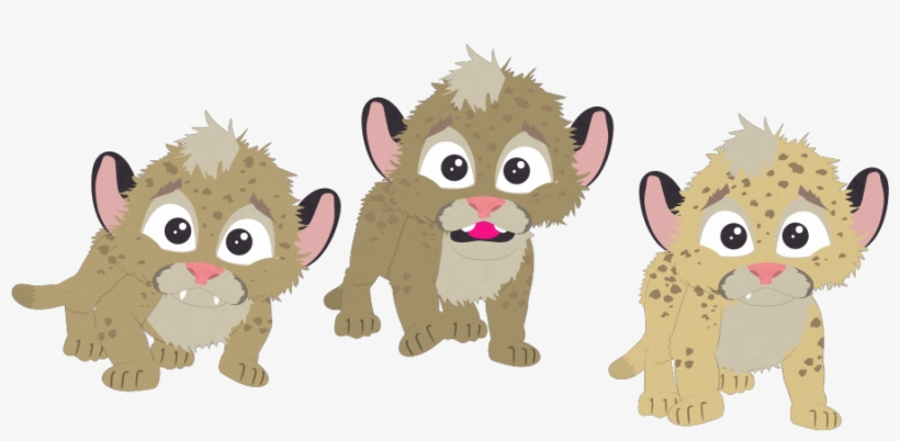 Lion-cubs - Lion, transparent png download