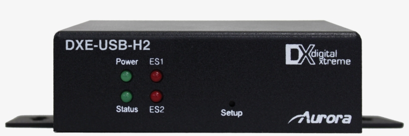 Dxe Usb H2 Front Top - Aurora Usb 2.0 480mb 230' Cat Extender Receiver(destination, transparent png download