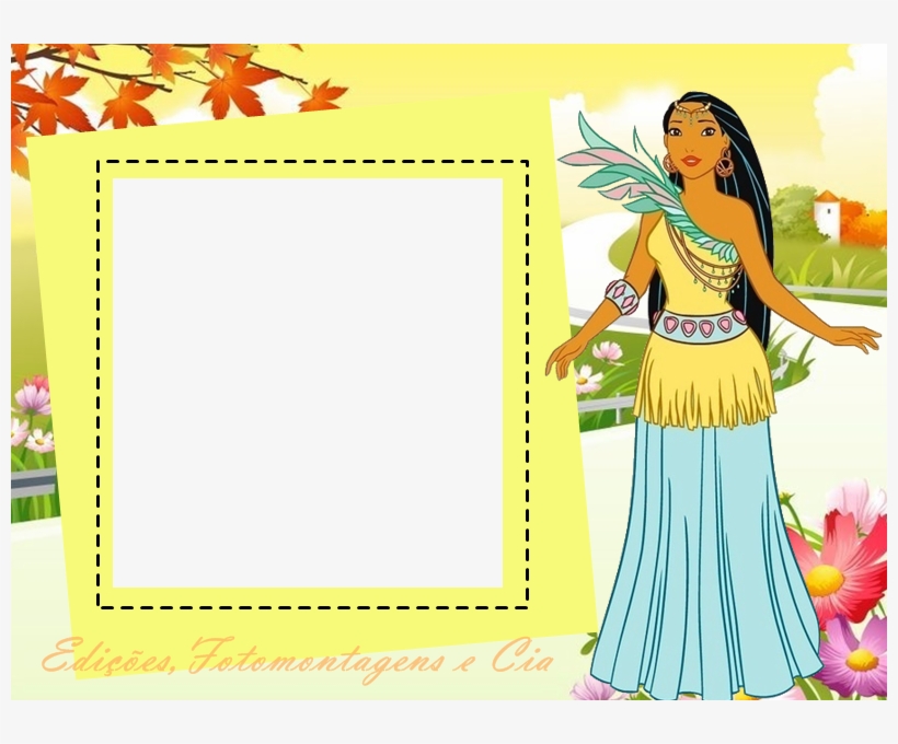 Mascara Pocahontas - Drawing, transparent png download